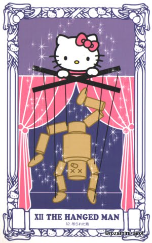 Hello Kitty Tarot Cards by Ryugi Kagami